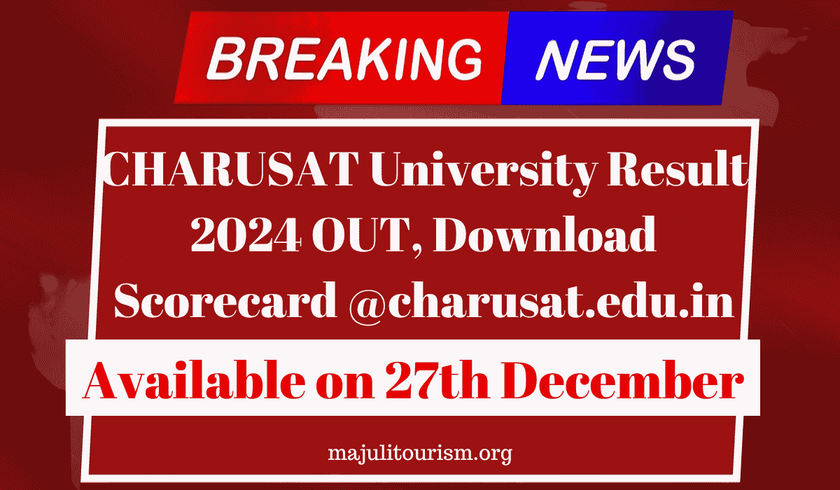 CHARUSAT University Result 2024