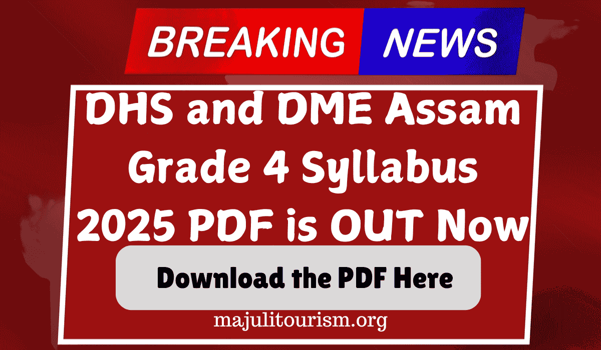 DHS Assam Grade 4 Syllabus